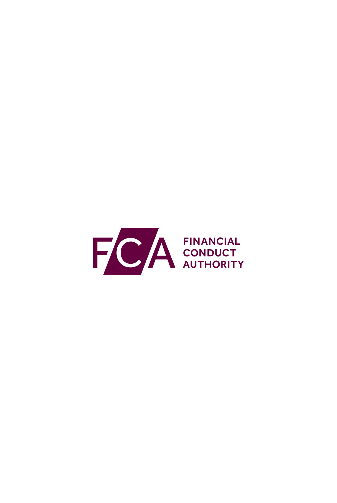 A logo of the Financial Conduct Authority