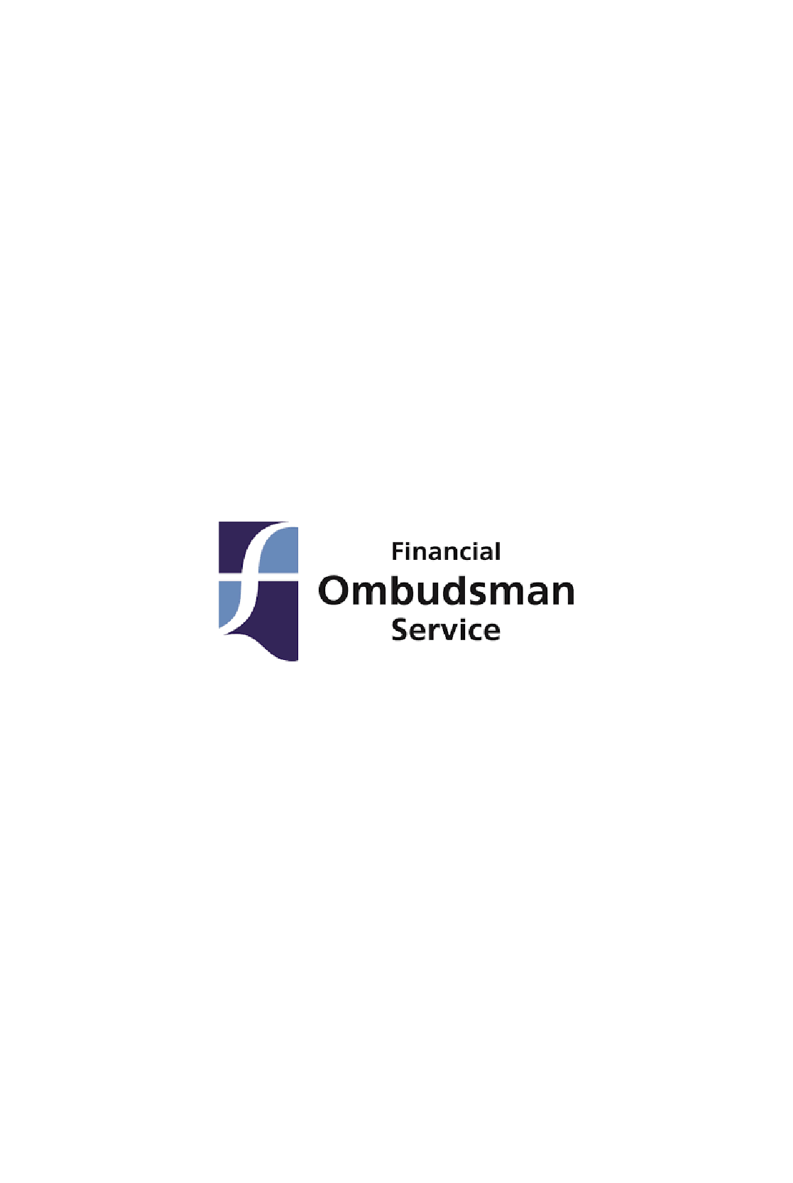 A logo of the Financial Ombudsman Service