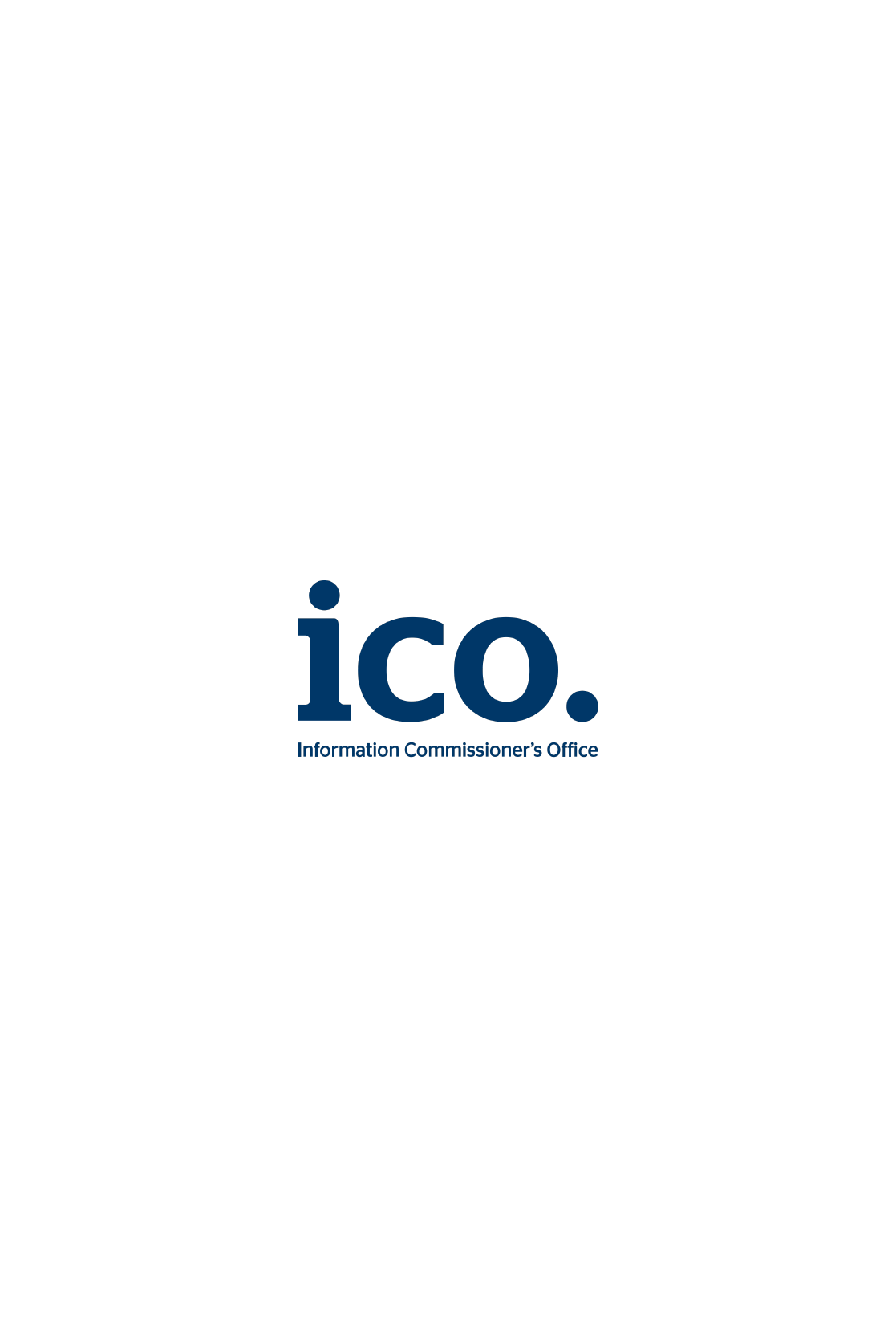 A logo of the Information Commissioner's Office