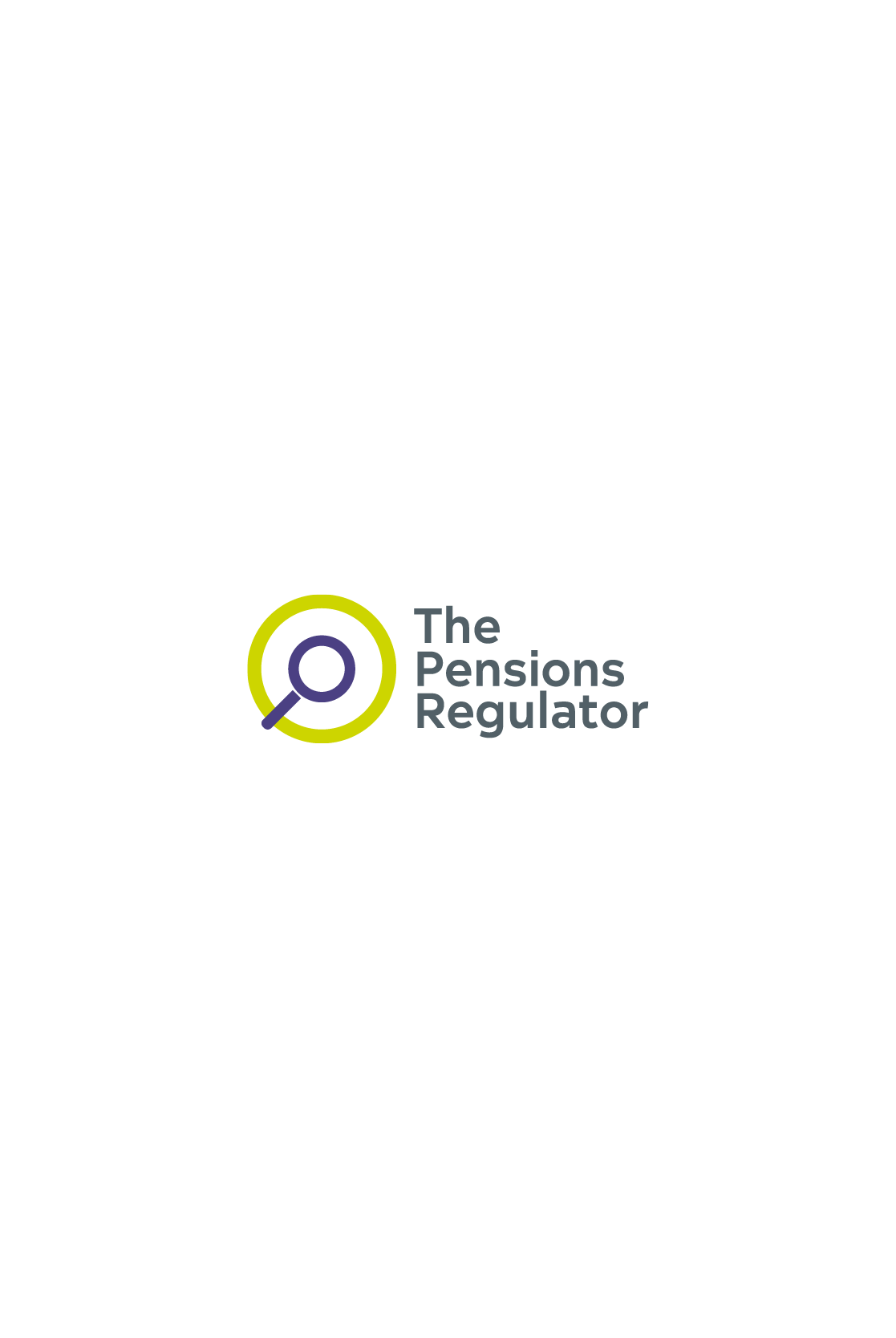 A logo of The Pensions Regulator